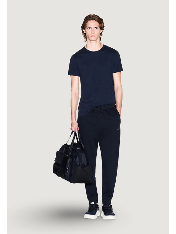 Armani Exchange Armani Exchange Spodnie dresowe XM001299 AF20934 Niebieski Casual Fit