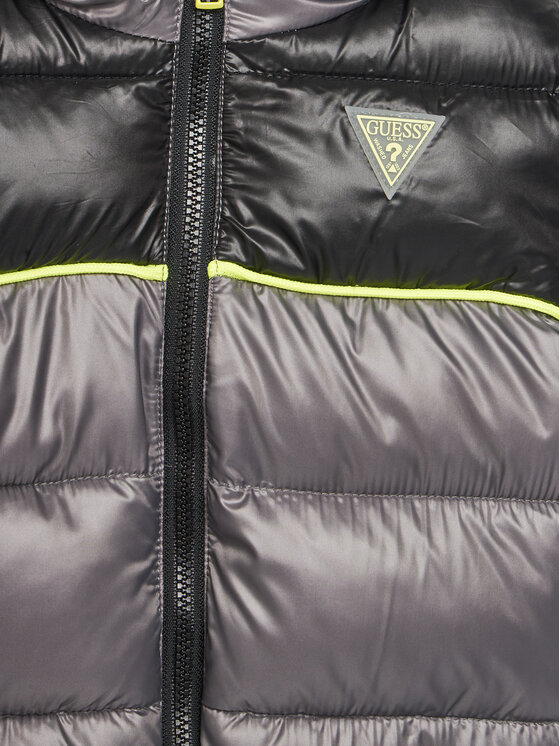 Guess Guess Зимно яке N5YL00 WEGY0 Сив Regular Fit