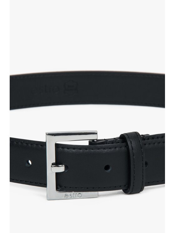 Estro Estro Dámsky opasok ER00116104 Čierna