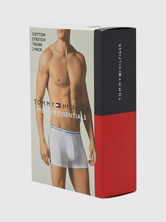 Tommy Hilfiger Lot de 3 boxers 3P Trunk 1U87903842 Noir Modivo