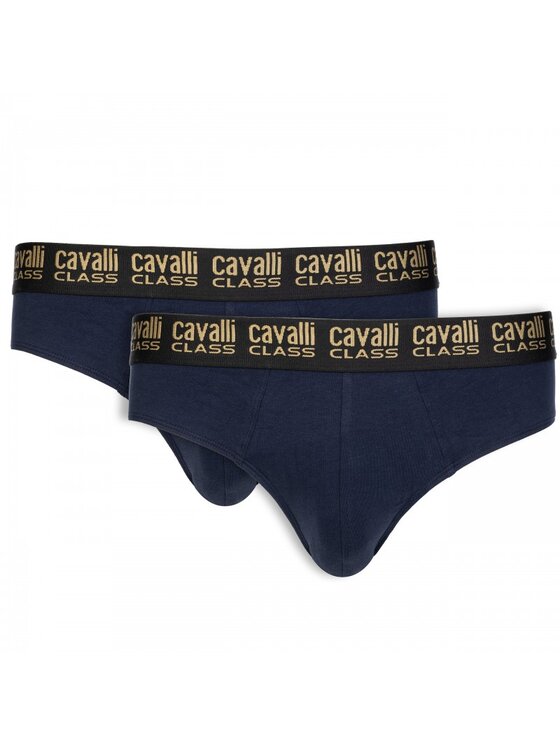 Cavalli Class Cavalli Class Sada 2 kusů slipů QXO01D JD003 Černá