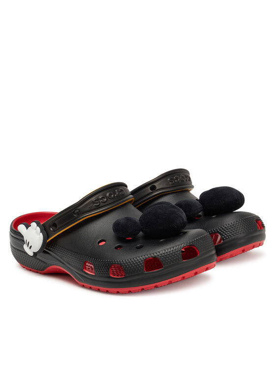 Crocs Crocs Šlepetės Mickey IAM Classic Clog 209895 Juoda