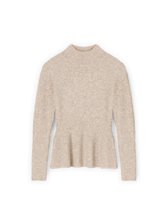 Motivi Motivi Maglione M060W003741N002 Crema Regular Fit