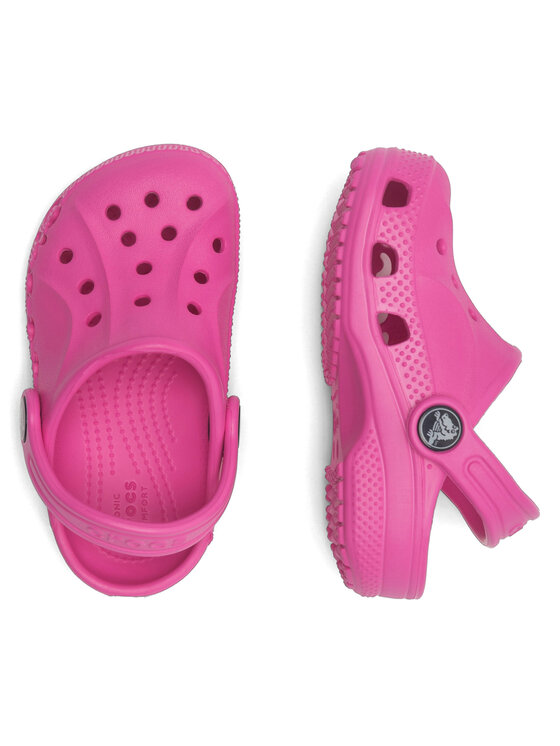 Crocs Crocs Natikače BAYA CLOG T 207012-6QQ Ružičasta