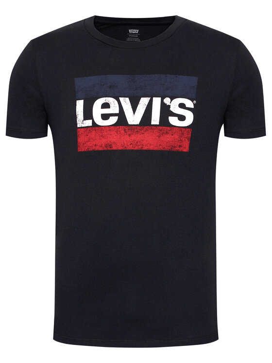 Levi's® Levi's® T-shirt Sportswear Graphic Tee 39636-0050 Crna Regular Fit