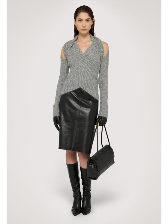 Trussardi Trussardi Cardigan M7376001127N013 Grigio Slim Fit