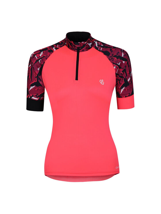 Dare2B Dare2B Koszulka rowerowa Follow Through Różowy Short Fit