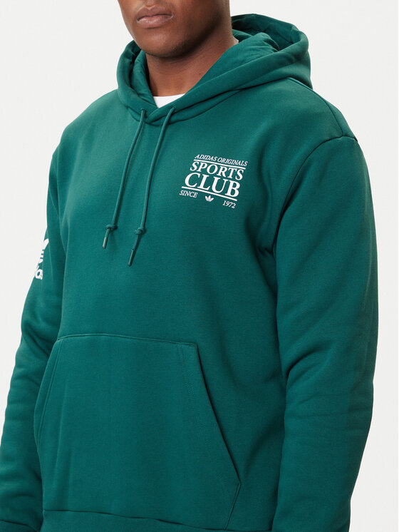 adidas adidas Felpa Graphic JX3059 Verde Regular Fit