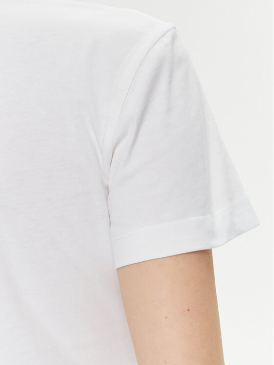 Calvin Klein Jeans Calvin Klein Jeans T-shirt Monologo J20J222564 Bijela Slim Fit