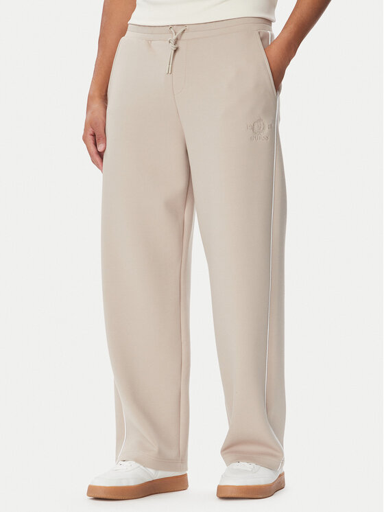 Guess Guess Спортивні штани Z6BB01 K6526 Бежевий Regular Fit