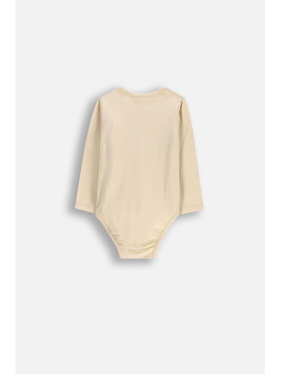 Coccodrillo Coccodrillo Dětské body WC5112601SBN-002 Béžová Regular Fit