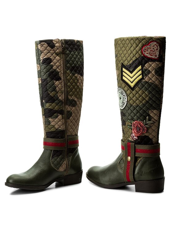 Desigual Desigual Jojikų batai Amazona Militar 17WSTLC4 Žalia