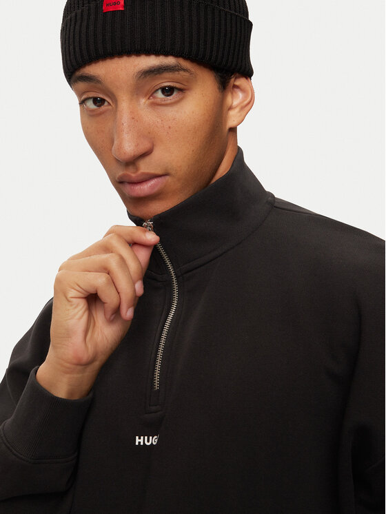 HUGO Hugo Bluza Durty244 50525881 Czarny Regular Fit