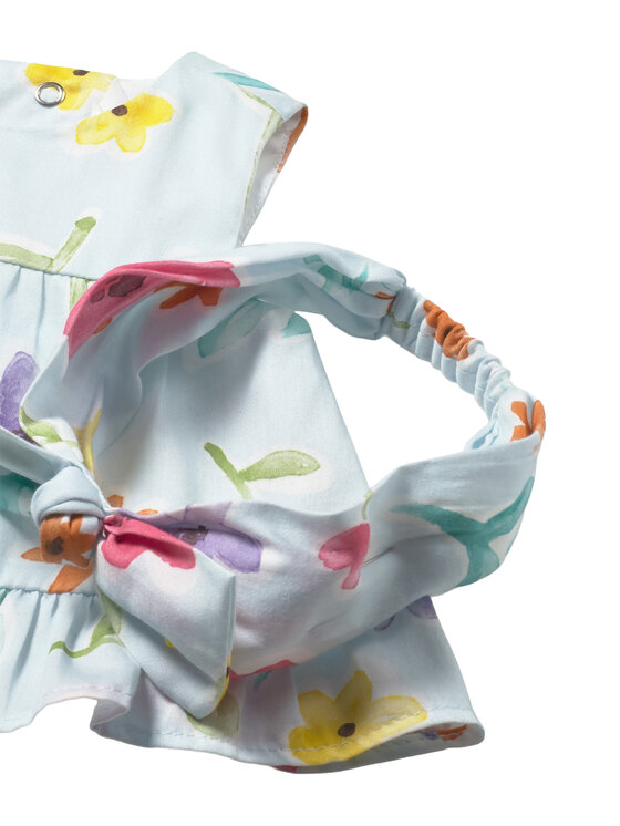 Mayoral Mayoral Літня сукня 1290 Зелений Regular Fit