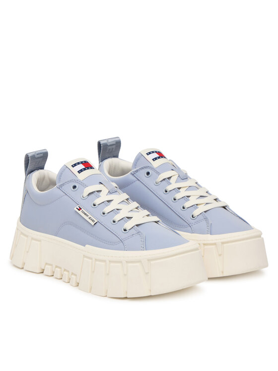 Tommy Jeans Tommy Jeans Αθλητικά Tjw Flatform Chunky Sneaker EN0EN03036 Μπλε