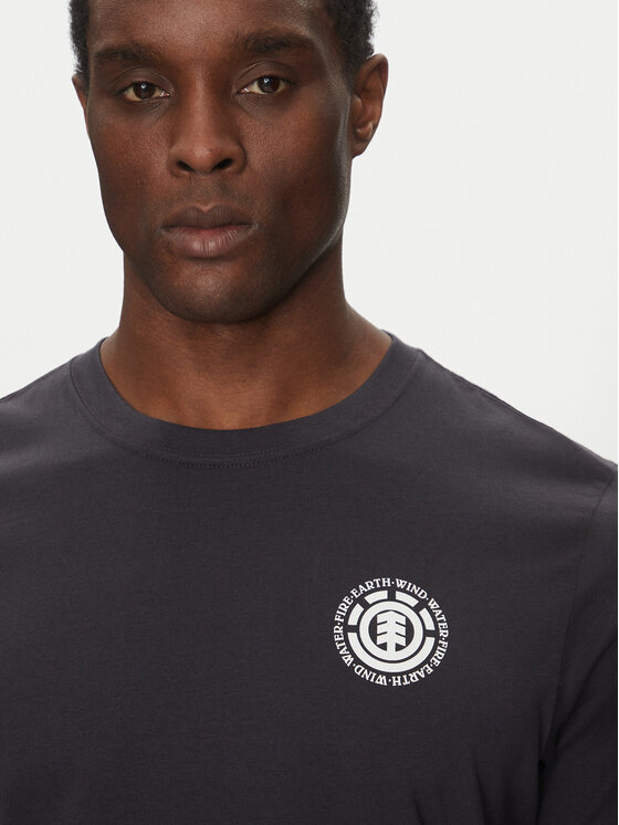 Element Element T-Shirt ELYZT00490 Černá Regular Fit