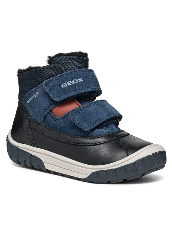 Geox Geox Ботуши B Omar Boy Wpf B462DC 022FU C4429 S Черен