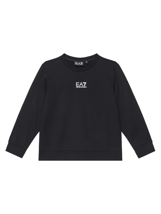 EA7 Emporio Armani EA7 Emporio Armani Mikina 7B000025 AF10380 UC001 Černá Regular Fit