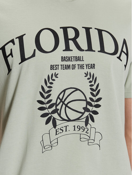 T-shirt Bedama 84106 Verde Regular Fit