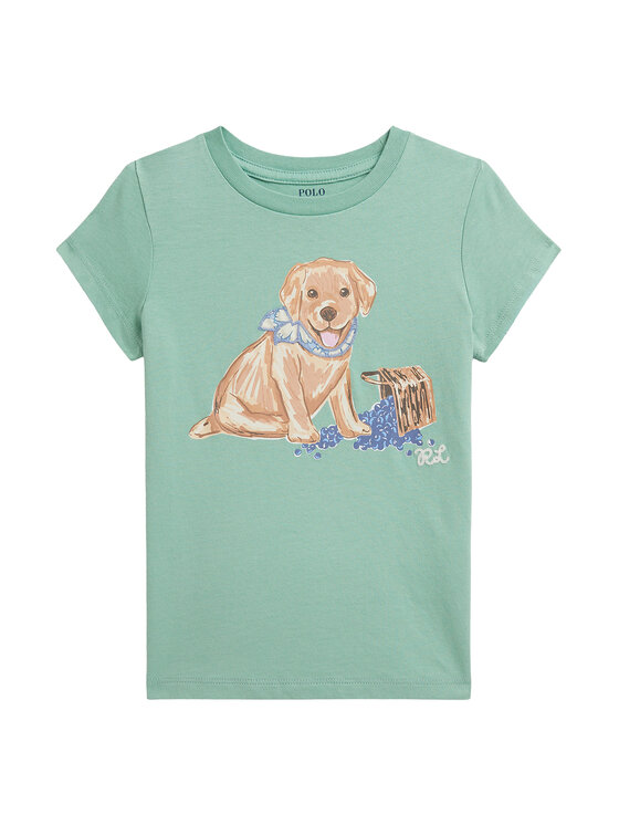 Polo Ralph Lauren Polo Ralph Lauren T-Shirt 312A11768001 Πράσινο Regular Fit