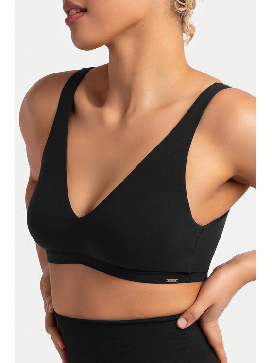 Dorina Dorina Bralette krūšturis Essensual FXBR0052MI116 Melns
