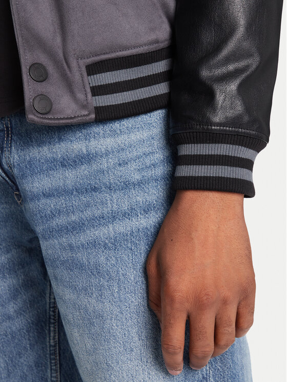 Guess Guess Яке бомбър M5BL2B K1062 Сив Regular Fit