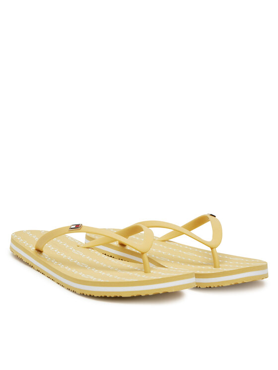 Tommy Hilfiger Tommy Hilfiger Flip flop FW0FW08518 Galben