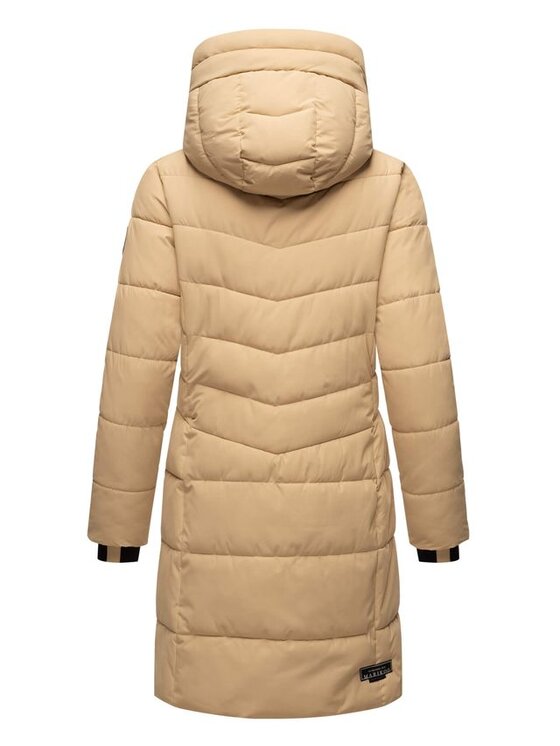 Marikoo Marikoo Kurtka zimowa Natsukoo Beżowy Casual Fit