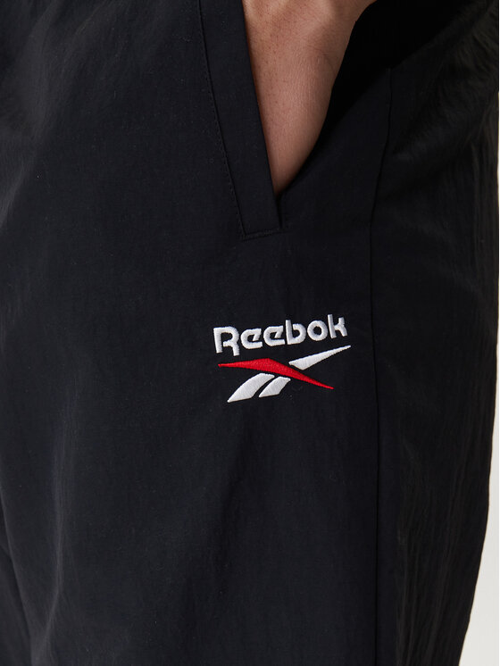Reebok Reebok Teplákové nohavice Barrett RK25552CCM Čierna Regular Fit