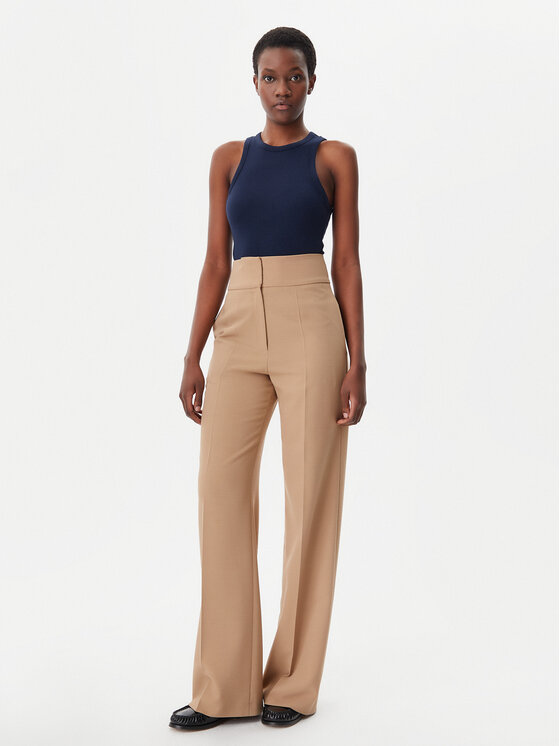 Tommy Hilfiger Tommy Hilfiger Marškinėliai WW0WW38635 Tamsiai mėlyna Slim Fit