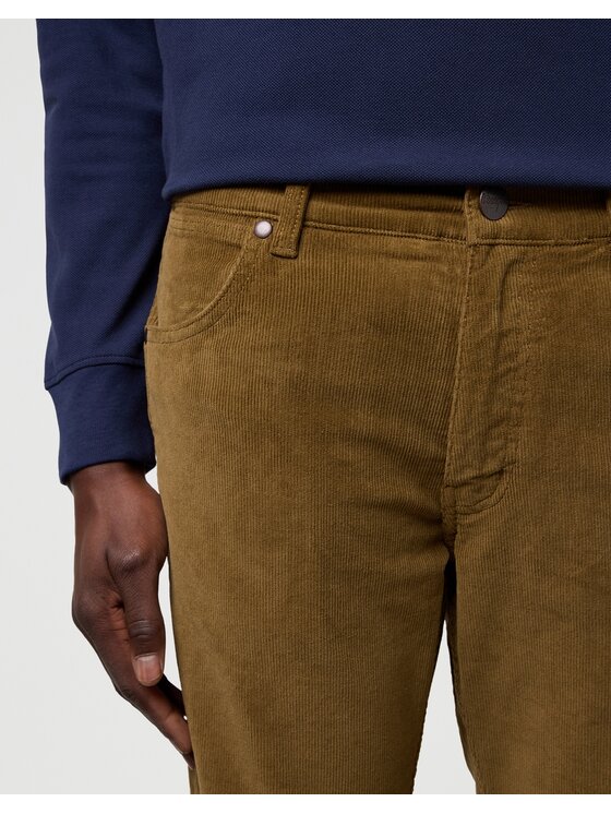 Wrangler Wrangler Jeansy GREENSBORO Brązowy Straight Leg