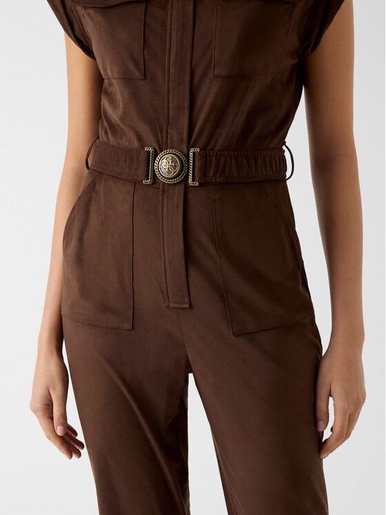 Guess Guess Vestito da giorno 180568 Marrone Classic Fit