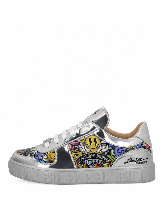 PHILIPP PLEIN PHILIPP PLEIN Sneakersy 31465 Stříbrná