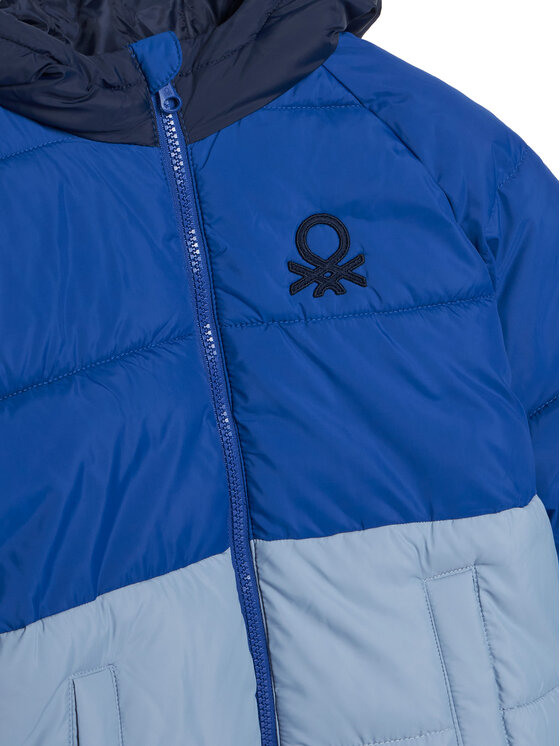 United Colors Of Benetton United Colors Of Benetton Zimska jakna 2WU0GN02W Modra Regular Fit