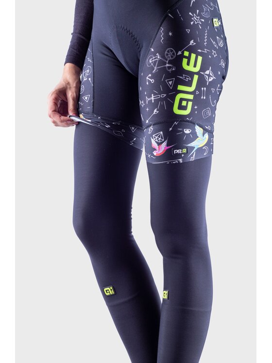 Alé Cycling Alé Cycling Bielizna dolna z nogawkami Termico Czarny