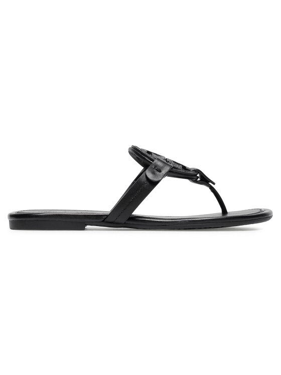 tory burch women's metal miller thong sandals