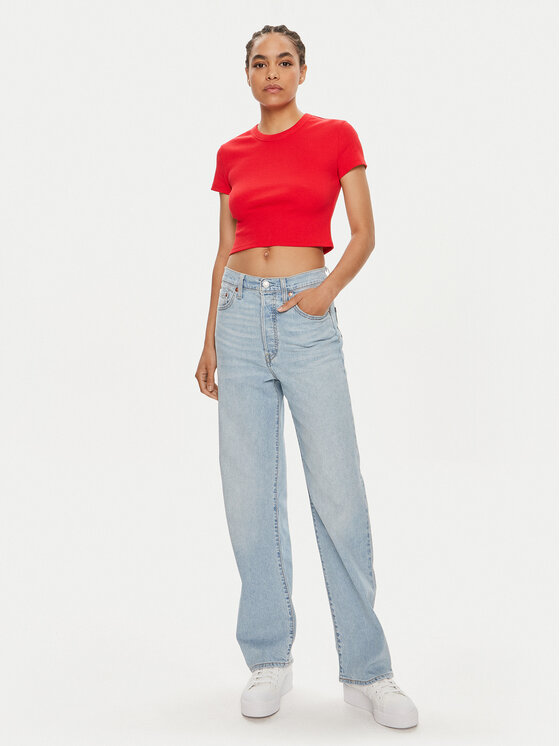 Levi's® Levi's® Džinsai Ribcage 72693-0202 Mėlyna Straight Fit