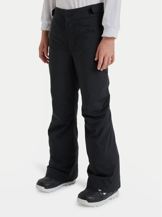 Roxy Roxy Snowboard hlače Backyard ERGTP03059 Crna Regular Fit