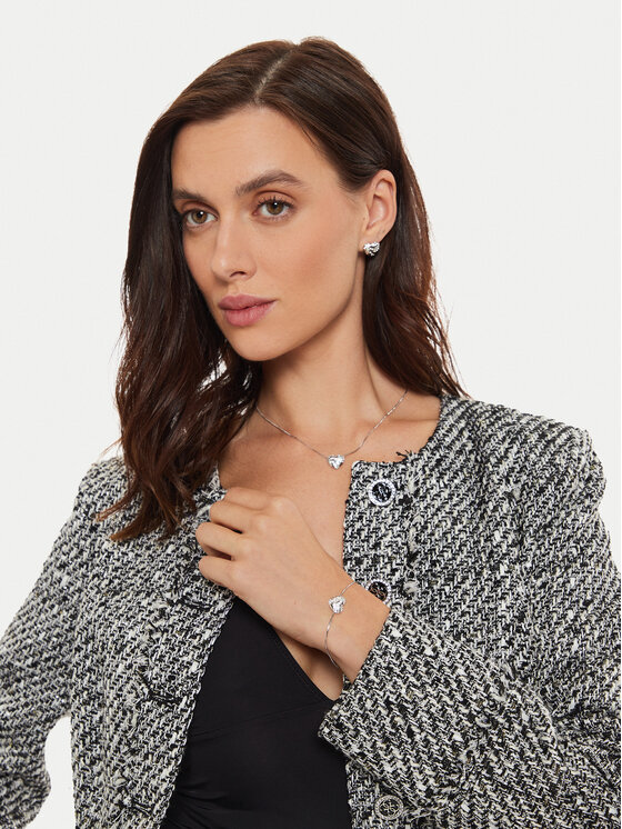 Guess Guess Zapestnica JUBB04 502JW Srebrna