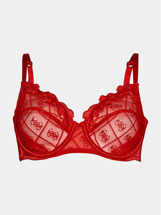Guess Guess Бюстгальтер з підкладкою O3BC11 KBX70 Червоний