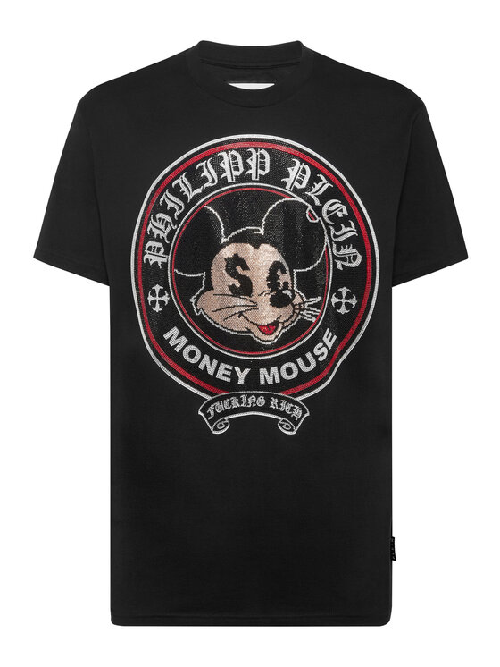 PHILIPP PLEIN PHILIPP PLEIN T-Shirt 23505 Czarny Regular Fit