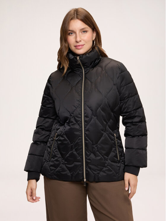 Fiorella Rubino Fiorella Rubino Kurtka puchowa F050T001603N033 Czarny Over Fit