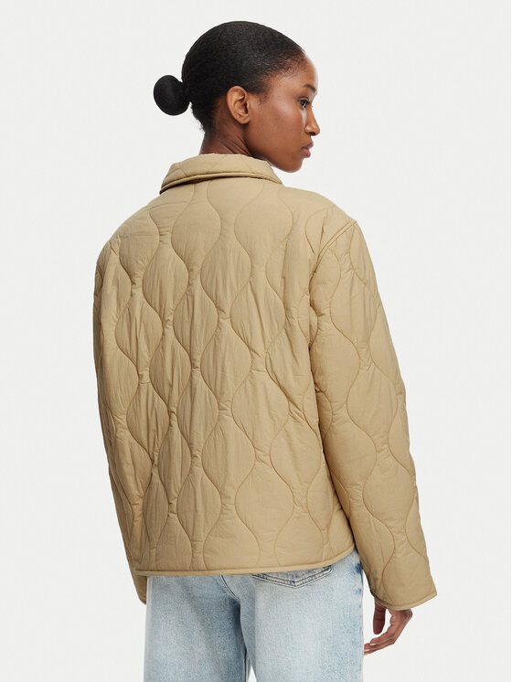 Tommy Jeans Tommy Jeans Giacca di transizione Tjw Coach DW0DW22909 Beige Regular Fit