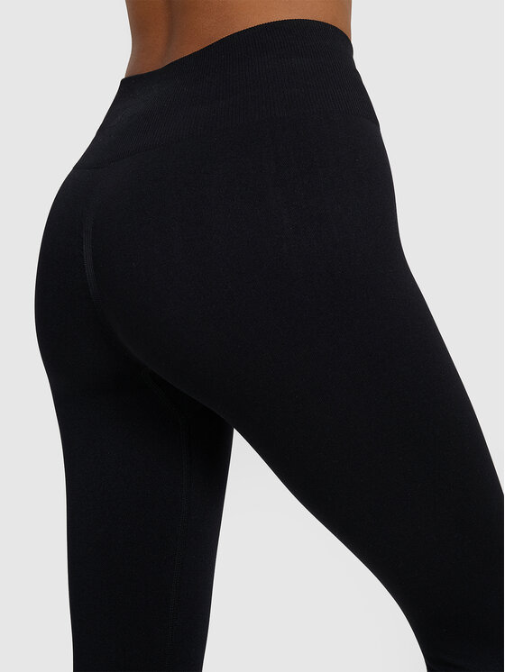 4F 4F Legginsy MULTI ACTIVE Czarny Slim Fit