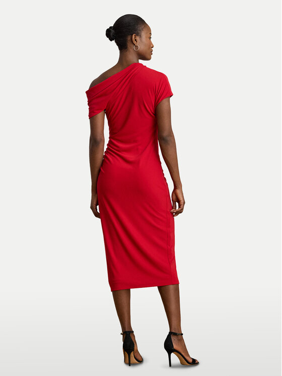 LAUREN RALPH LAUREN LAUREN RALPH LAUREN Коктейльна сукня 200980223001 Червоний Slim Fit