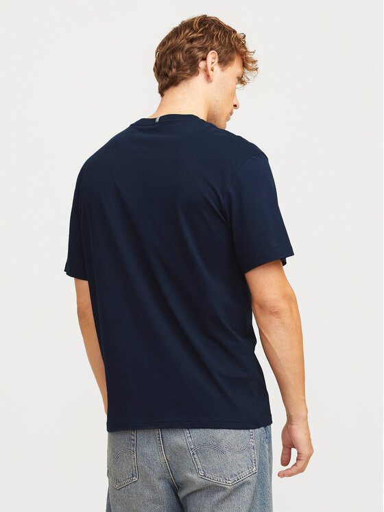 Jack&Jones Jack&Jones T-shirt Fredeiksberg 12262492 Tamnoplava Regular Fit