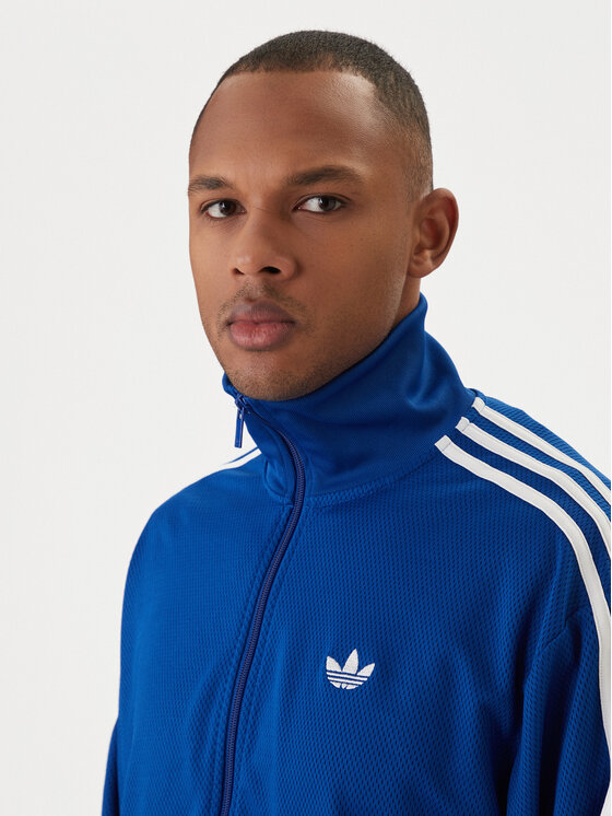 adidas adidas Majica dugih rukava adicolor Firebird KE0790 Plava Loose Fit