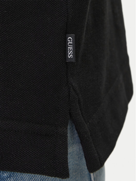 Guess Jeans Guess Jeans Polo M6RP24 KCJV1 Czarny Regular Fit