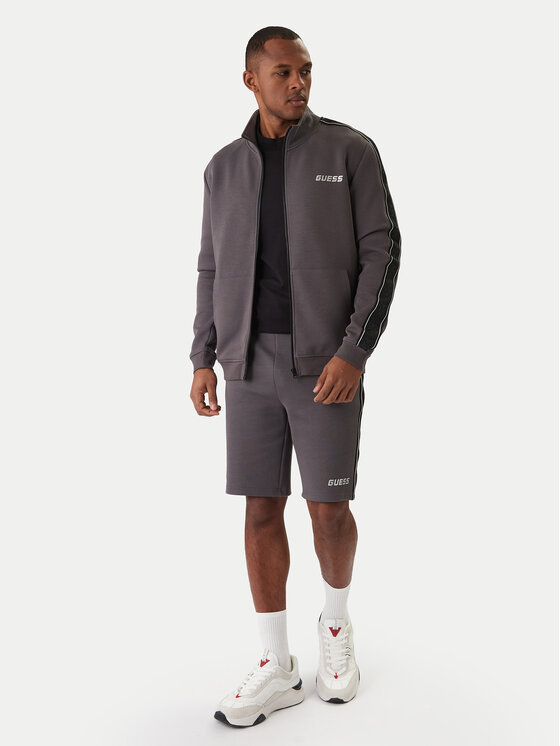 Guess Guess Majica dugih rukava Z2YQ10 KB3P2 Siva Regular Fit