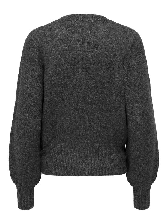ONLY ONLY Πουλόβερ Elsa 15210667 Γκρι Regular Fit